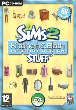 The Sims 2 Kitchen & Bath Interior Design Stuff Cover