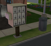 Apartment mailbox in TS2