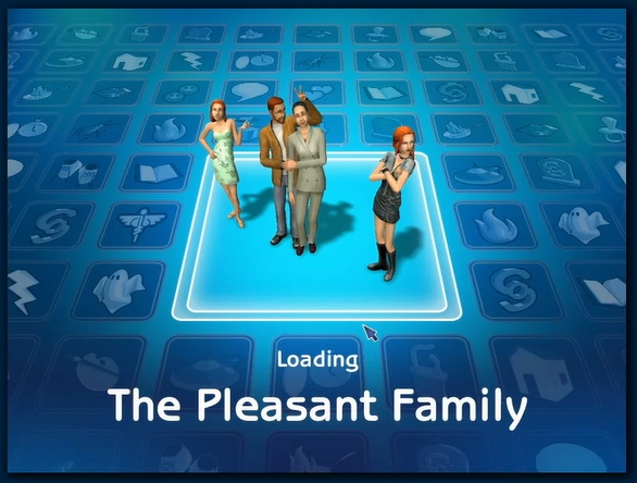 pleasant family sims 2