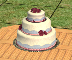 Wedding cake decor - The Sims 3 Catalog