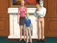 The Smith family with Johnny as a child and Jill as a toddler (note that Jill’s hair was removed before the game’s release.)