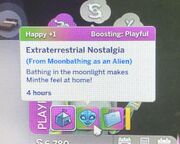 Alien Moonbathing special moodlet.