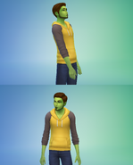 Avery Kruvier in Sims 4