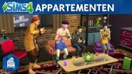 Officiële appartementrailer van De Sims Stedelijk Leven