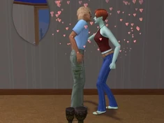 Ahbijeet Cho kissing Chloe Singles