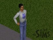 Un ejemplo de adulto en Los Sims, Miguel De la Soledad