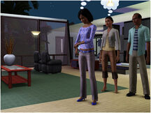 Darleen and her family as they appear in Lucky Palms.