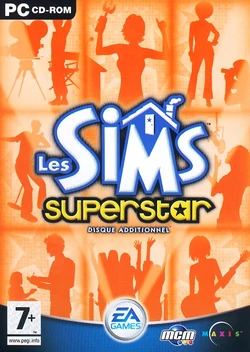 Jaquette Les Sims Superstar