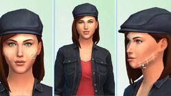 TS4 CAS Womanblackcap.jpg