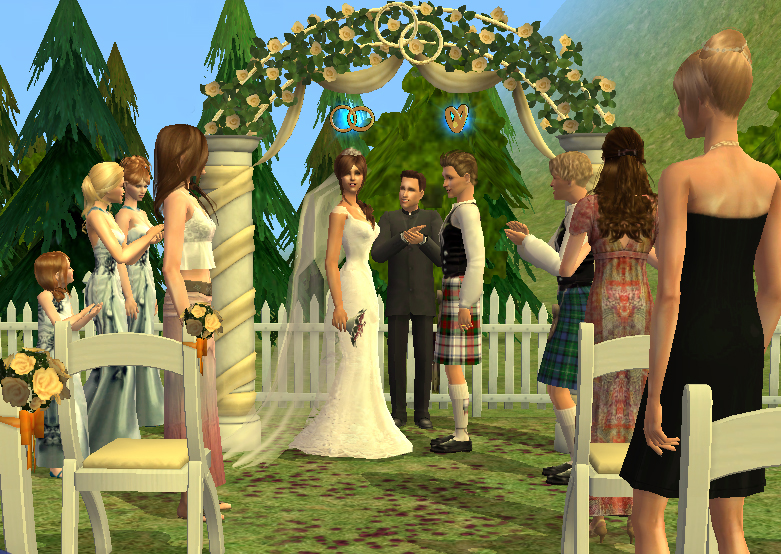 Sims 3 Wedding Dress