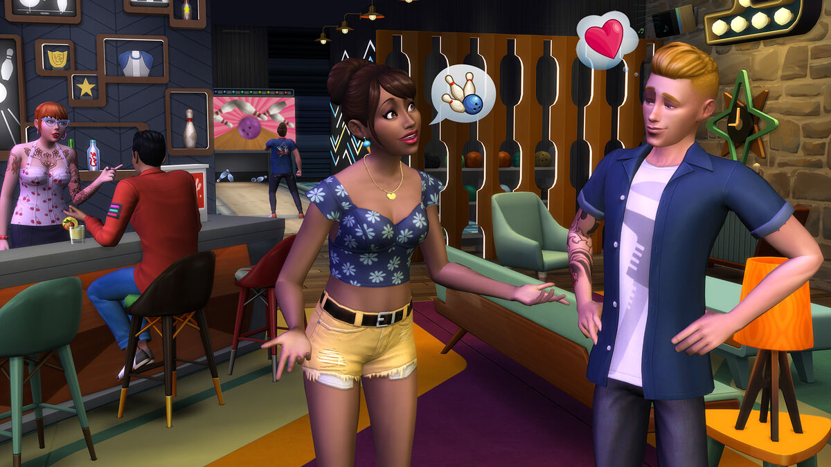 worry time table Skylight The Sims 4: Bowling Night Stuff | The Sims Wiki | Fandom