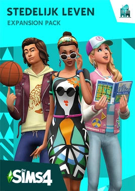 De Sims 2 Stedelijk Leven Cover V2