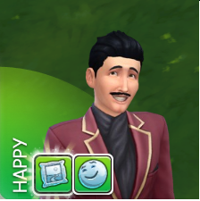 make happy sims 4