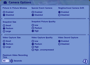 Camera Options