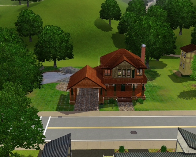 sims 4 residential lots craftsmen