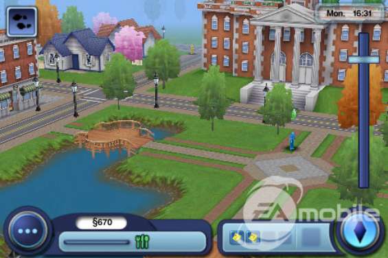 The game generated this sim's name on its own in Sunset Valley