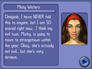 Misty when her secret is unlocked