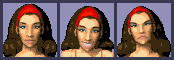 Misty's portraits in The Sims 2 for GBA