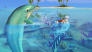 Sims4 Vida Isleña Triton con Delfin2