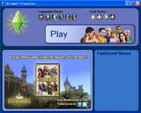 Launcher in The Sims 2