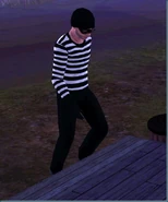 Nick in his thief uniform