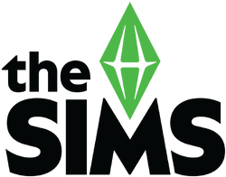 The Sims logo 2025 rebrand alternative black