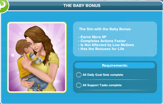 Pregnancy Event Daily Goals: Write letters announcing the pregnancy/ Sims  Freeplay 