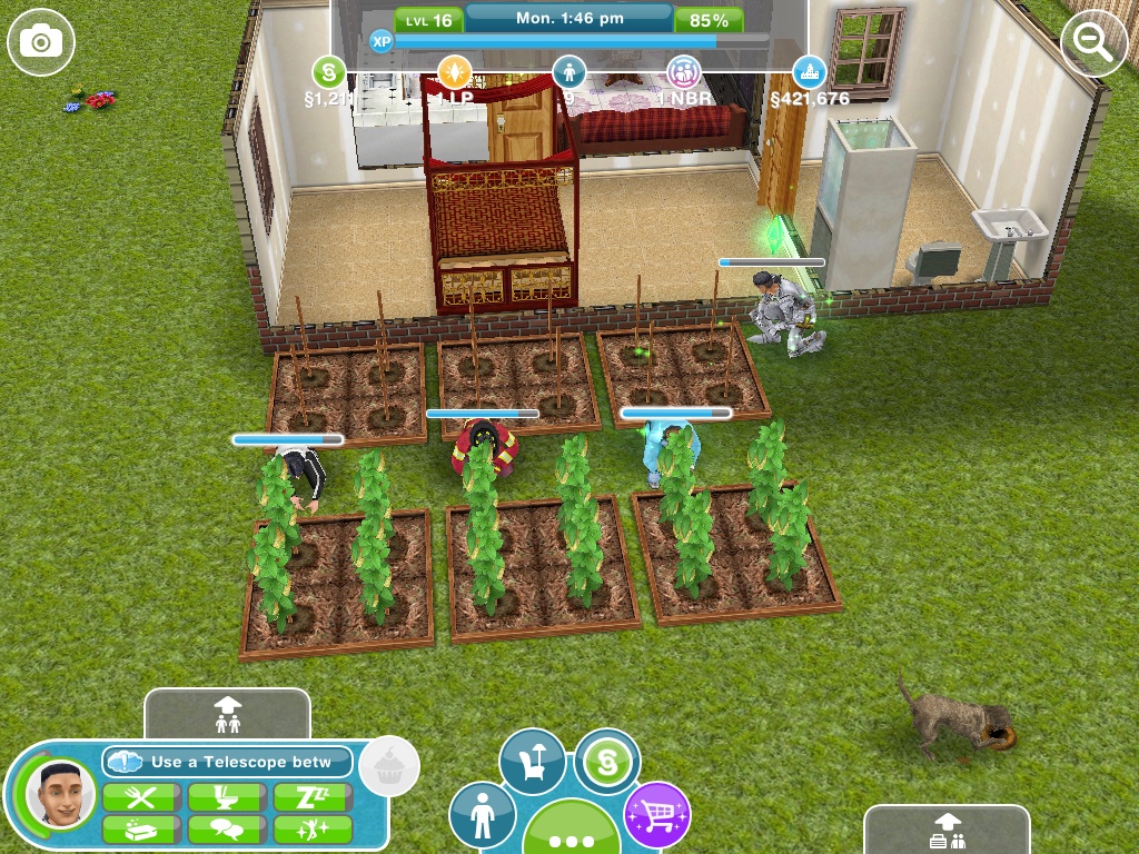 The Sims FreePlay] Play the sims on a computer (weekly tasks) 