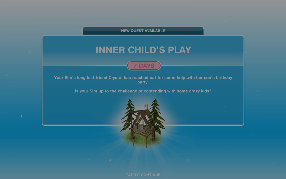 Inner Child's Play The Sims Freeplay Wiki Fandom