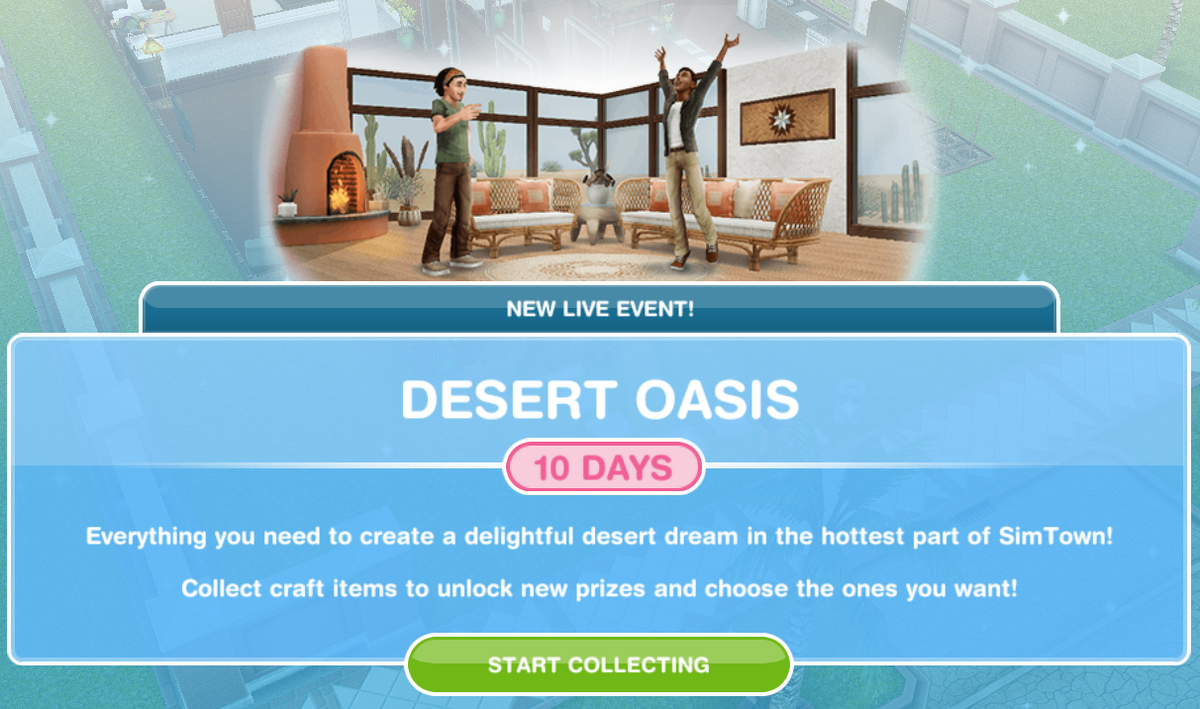 Sims Freeplay 🏜 Desert Oasis House Tour 