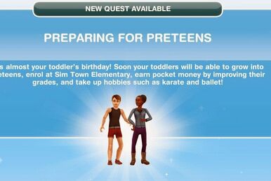 The Sims Freeplay- Teenagers Quest 