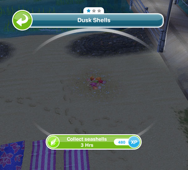 Seashell Collecting The Sims Freeplay Wiki Fandom