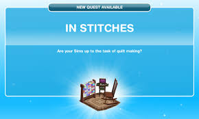 In Stitches - The Sims FreePlay