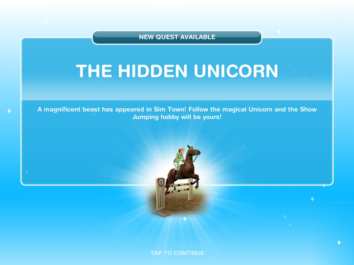 The Hidden Unicorn The Sims Freeplay Wiki Fandom
