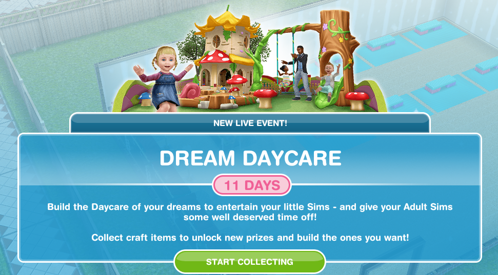 Dream Daycare The Sims Freeplay Wiki Fandom