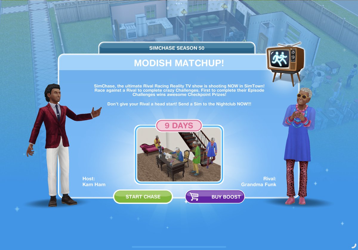 Season 50 Modish Matchup The Sims Freeplay Wiki Fandom