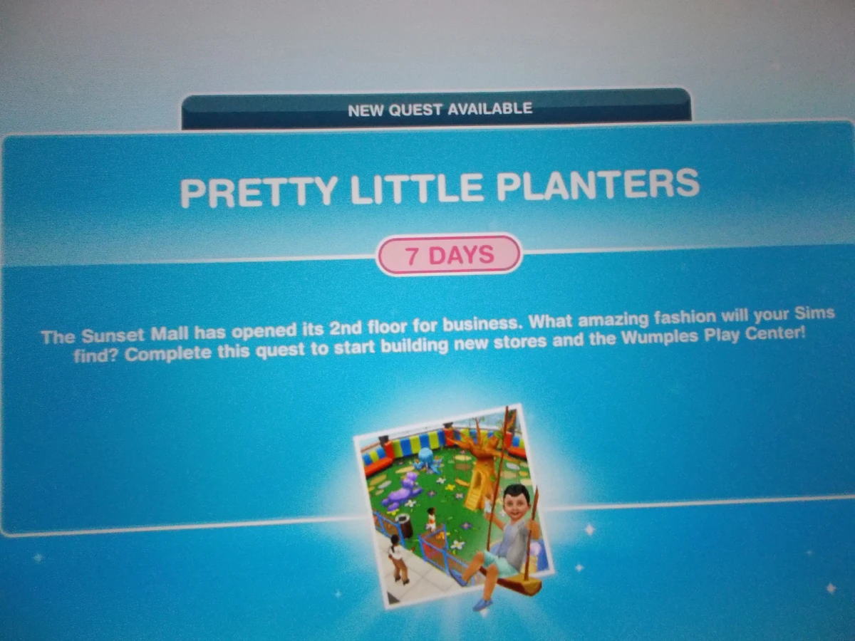 Pretty Little Planters The Sims Freeplay Wiki Fandom