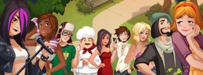 Personagens - The Sims Social