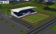 Estádio Alegria dos Competidores, localizado em Aurora Skies.