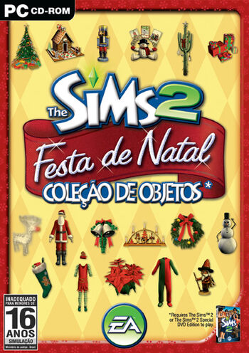 Capa The Sims 2 Festa de Natal