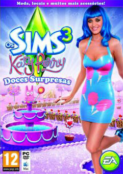 Capa Os Sims 3 Katy Perry Doces Surpresa.jpg