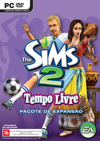 Capa The Sims 2 Tempo Livre