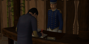 TS2BV Fazendo check-in