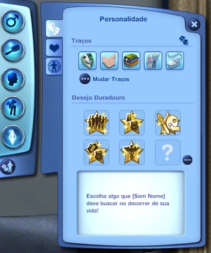 Personalidade CAS TS3