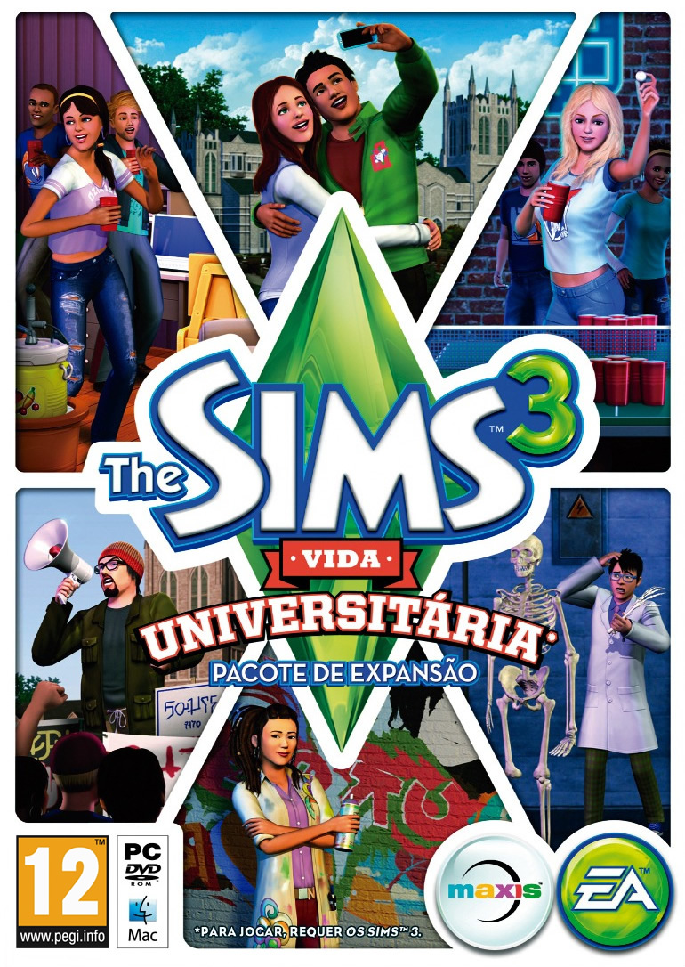 Sims 3 vão à Universidade!