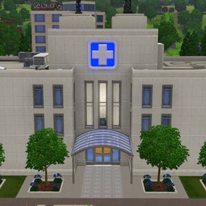 Sims 3 hospital set Sims 3 hospital set