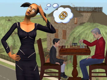 Família Caixão - The Sims 2
