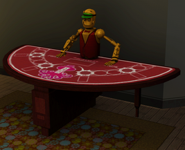 Mesa de Blackjack Apostando Forte