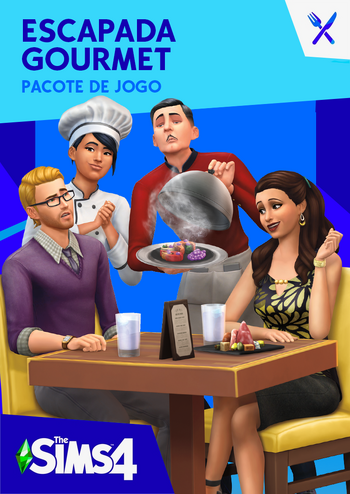 Capa The Sims 4 Escapada Gourmet