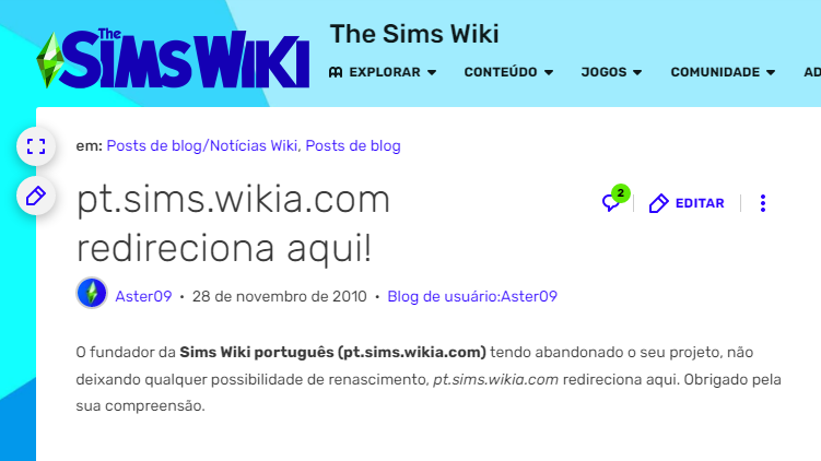 The Sims 4 PT/BR